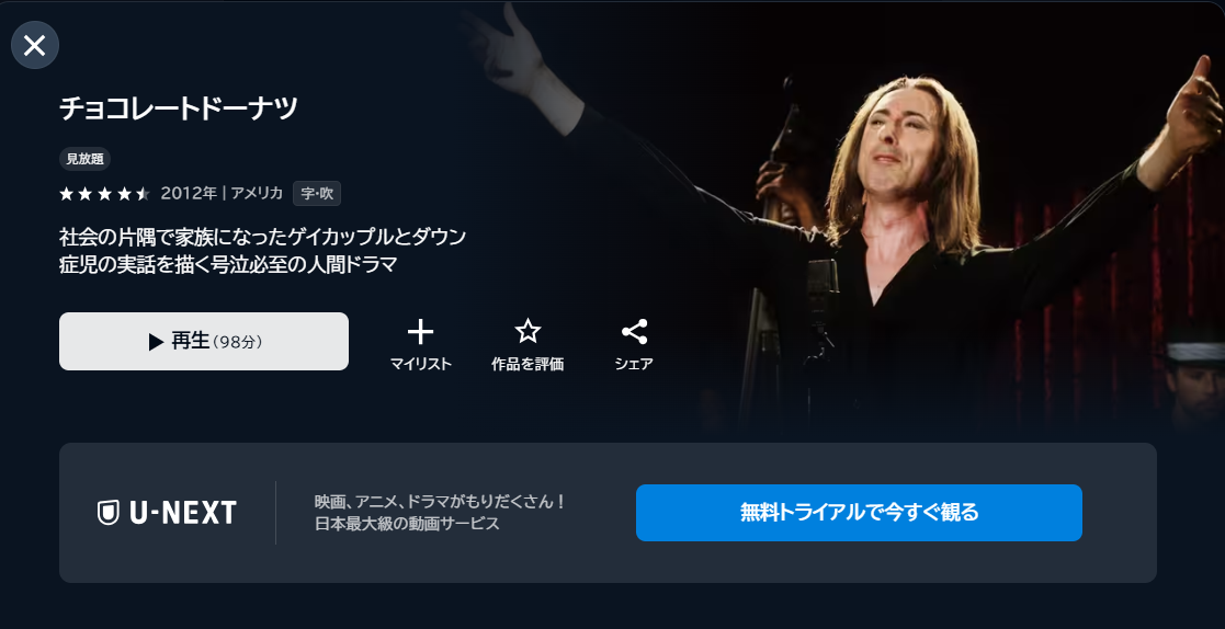 映画「チョコレートドーナツ」