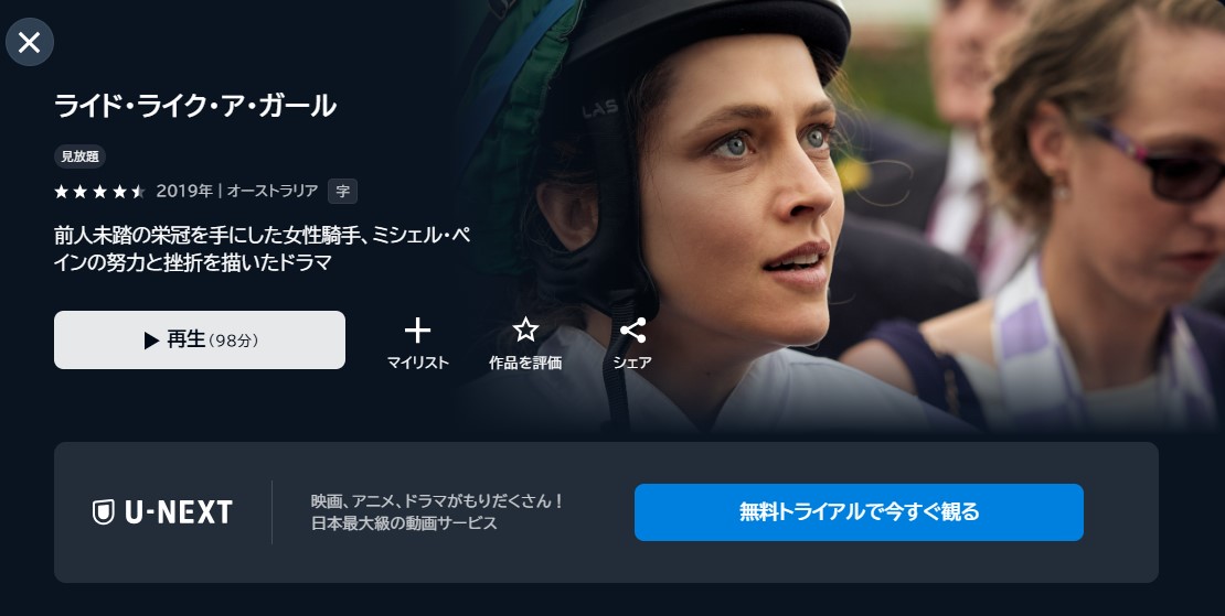 映画「ライド・ライク・ア・ガール」あらすじ・ネタバレ！感想や無料視聴の方法も紹介