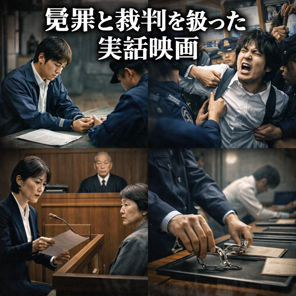 実際にあった事件を描いた日本映画!最近作から過去の作品まで紹介